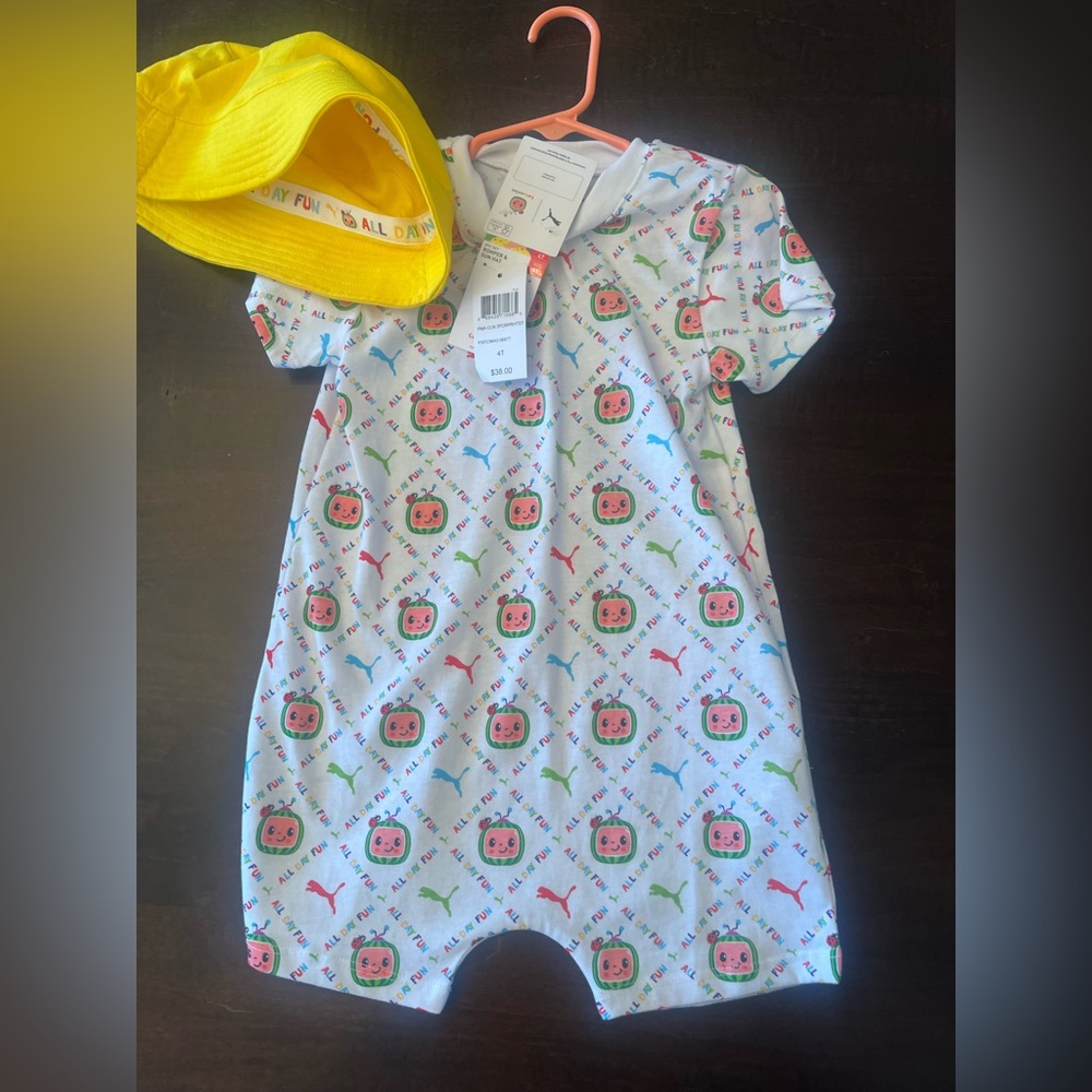 Adorable Puma size 4T cocomelon jumper